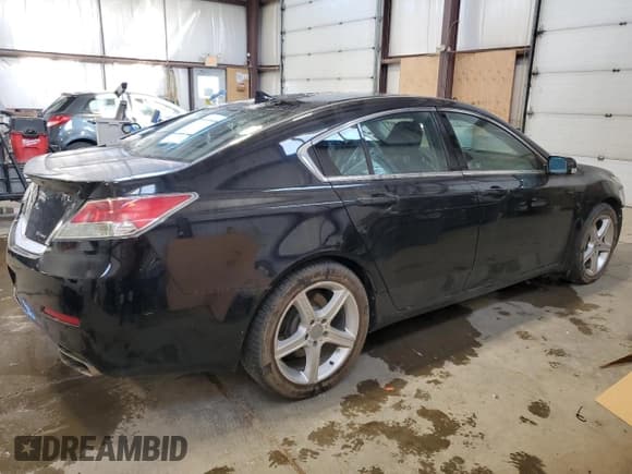 ✅ 2012 Acura TL Advance • VIN: 19UUA9F70CA800904 • Lot: 92219425. Listed on Copart with 116,175 mi. Free auction sales archive from the USA and detailed vehicle history report at DreamBid. Image 3.