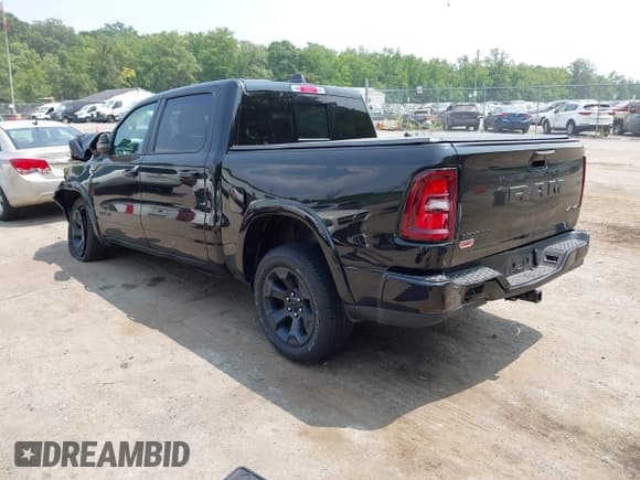 ✅ 2025 Ram 1500 Big Horn • VIN: 1C6RRFFG3SN696337 • Lot: 42925985. Listed on IAAI with 5,179 mi. Free auction sales archive from the USA and detailed vehicle history report at DreamBid. Image 3.