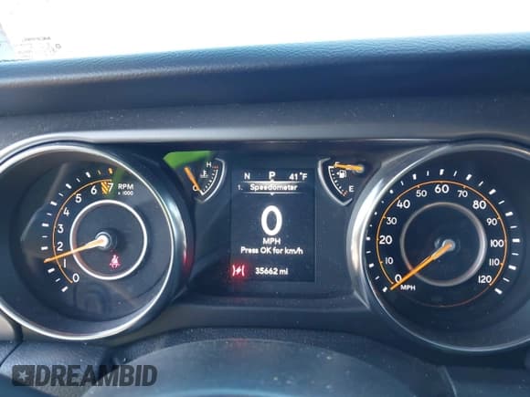 ✅ 2021 Jeep Wrangler Unlimited Sport S • VIN: 1C4HJXDG1MW722743 • Лот: 41237900. Опубликован ранее на IAAI с пробегом 35 662 миль. Бесплатный доступ к архиву аукционных продаж из США и подробный отчёт об истории автомобиля на DreamBid. Изображение 7.