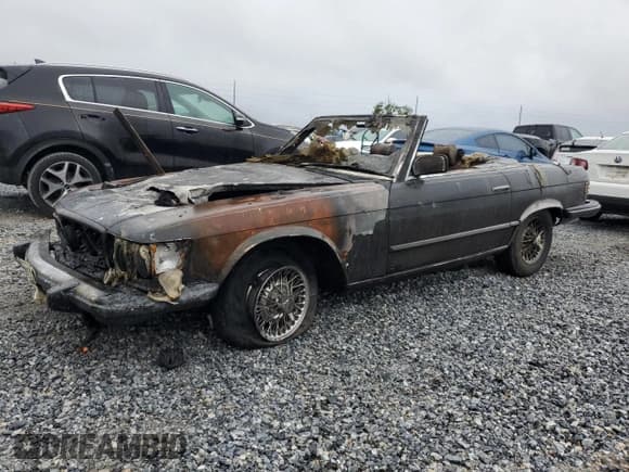 ✅ 1981 Mercedes-Benz 380 SL • VIN: WDBBA45A6BB008589 • Lot: 52164975. Listed on Copart with Not provided. Free auction sales archive from the USA and detailed vehicle history report at DreamBid. Image 1.