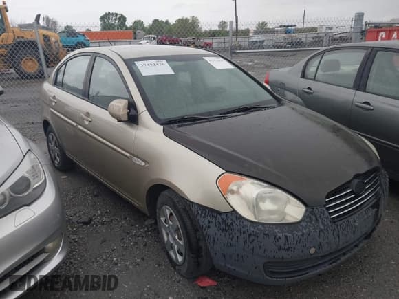 ✅ 2007 Hyundai Accent GLS • VIN: KMHCN46C47U165927 • Лот: 41953058. Опубликован ранее на IAAI с пробегом 162 590 миль. Бесплатный доступ к архиву аукционных продаж из США и подробный отчёт об истории автомобиля на DreamBid. Изображение 1.