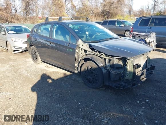 ✅ 2018 Subaru Impreza • VIN: 4S3GTAA67J3744855 • Lot: 43801169. Listed on IAAI with 100,055 mi. Free auction sales archive from the USA and detailed vehicle history report at DreamBid. Image 1.