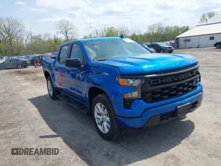 ✅ 2024 Chevrolet Silverado 1500 Custom • VIN: 3GCPDBEK2RG200296 • Lot: 42118642. Listed on IAAI with 16,778 mi. Free auction sales archive from the USA and detailed vehicle history report at DreamBid. Image 1.