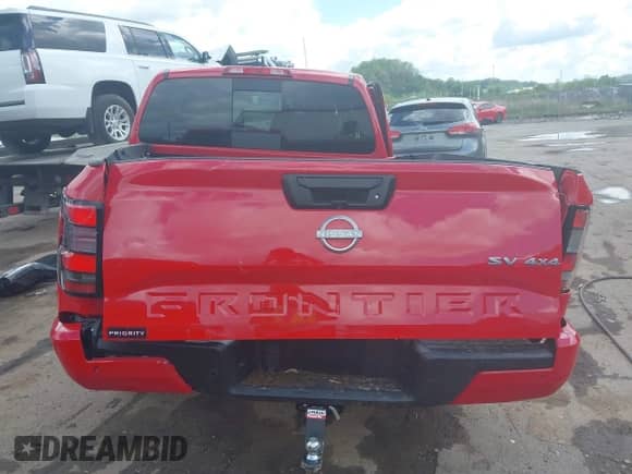 2024 Nissan Frontier SV with VIN 1N6ED1EKXRN601679, listed as a IAAI auction lot 42144247 with 13,486 mi miles and . Bid and sale history available at DreamBid. Image 16.