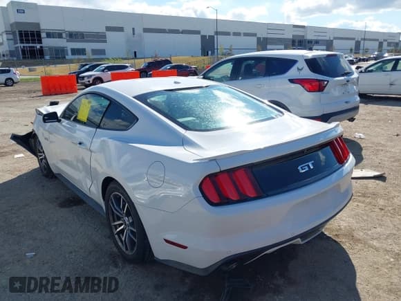 ✅ 2017 Ford Mustang GT • VIN: 1FA6P8CF4H5346139 • Lot: 43307564. Listed on IAAI with 79,153 mi. Free auction sales archive from the USA and detailed vehicle history report at DreamBid. Image 3.