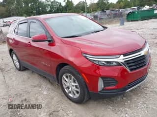2024 Chevrolet Equinox LT с VIN 3GNAXKEG4RS149915, выставлен на аукционе IAAI как лот 43441285 с пробегом 23 166 миль миль и . История ставок и продаж доступна на DreamBid. Изображение 1.