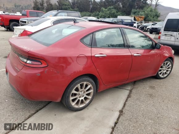 ✅ 2013 Dodge Dart Limited • VIN: 1C3CDFCAXDD107410 • Lot: 81161725. Listed on Copart with Not provided. Free auction sales archive from the USA and detailed vehicle history report at DreamBid. Image 3.