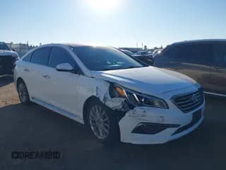 ✅ 2015 Hyundai Sonata Limited • VIN: 5NPE34AF3FH045808 • Лот: 43566850. Опубликован ранее на IAAI с пробегом 141 200 миль. Бесплатный доступ к архиву аукционных продаж из США и подробный отчёт об истории автомобиля на DreamBid. Изображение 1.
