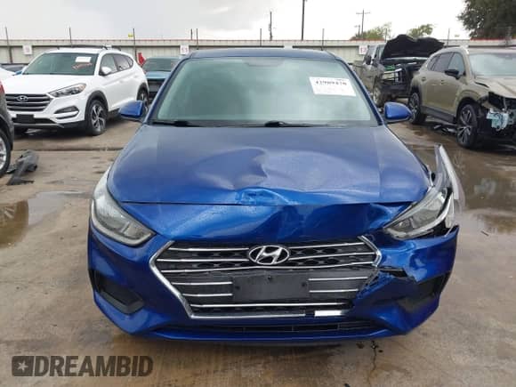 2019 Hyundai Accent SE with VIN 3KPC24A33KE069170, listed as a IAAI auction lot 42989470 with 48,437 mi miles and . Bid and sale history available at DreamBid. Image 20.
