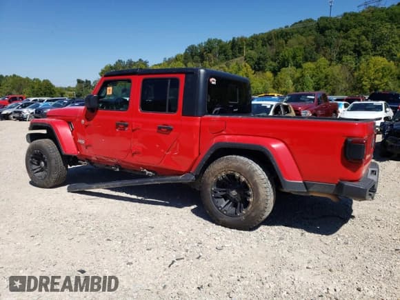 ✅ 2022 Jeep Gladiator Overland • VIN: 1C6HJTFG6NL103412 • Lot: 70449954. Listed on Copart with Not provided. Free auction sales archive from the USA and detailed vehicle history report at DreamBid. Image 2.