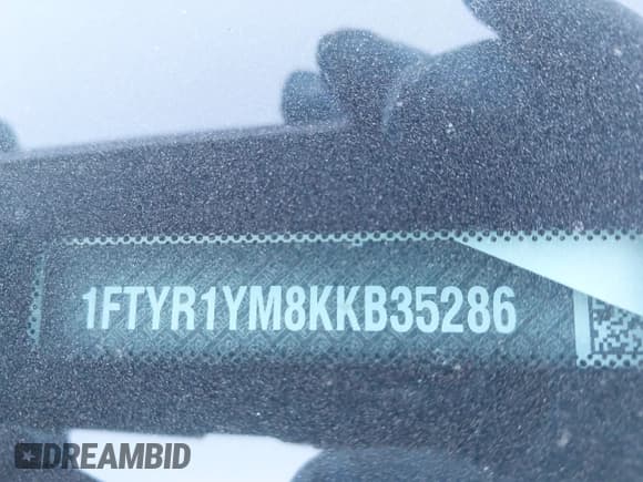 ✅ 2019 Ford Transit • VIN: 1FTYR1YM8KKB35286 • Лот: 41296409. Опубликован ранее на IAAI с пробегом 51 489 миль. Бесплатный доступ к архиву аукционных продаж из США и подробный отчёт об истории автомобиля на DreamBid. Изображение 9.