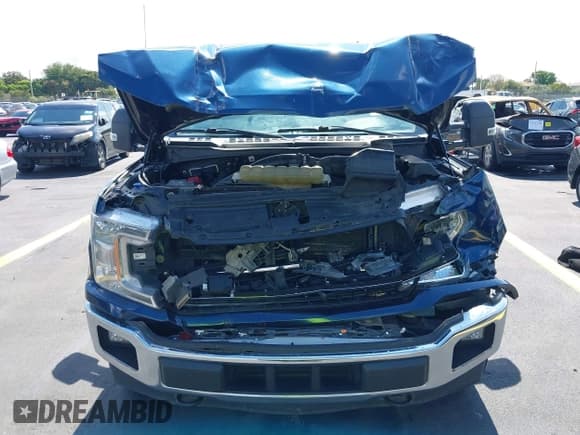 ✅ 2019 Ford F-150 XL • VIN: 1FTFW1E40KKD30982 • Lot: 42258271. Listed on IAAI with 143,609 mi. Free auction sales archive from the USA and detailed vehicle history report at DreamBid. Image 12.