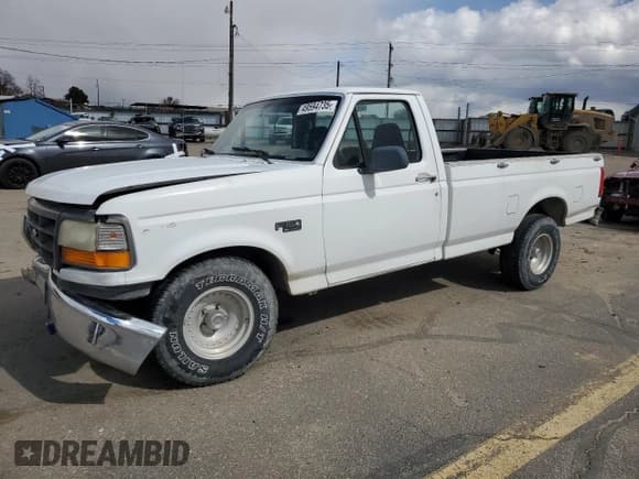 ✅ 1995 Ford F-150 • VIN: 2FTEF15N0SCA33333 • Lot: 49594735. Wystawiony na Copart z przebiegiem 186 762 mil. Bezpłatny archiwum sprzedaży aukcyjnych z USA i szczegółowy raport historii pojazdu na DreamBid. Zdjęcie 1.
