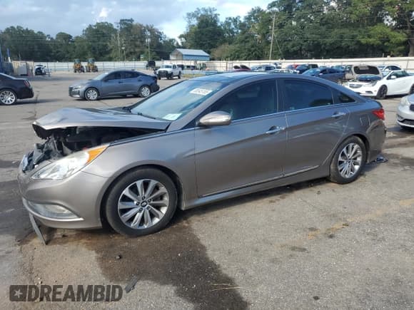 ✅ 2014 Hyundai Sonata Limited • VIN: 5NPEC4AC7EH895705 • Lot: 85545185. Listed on Copart with 82,427 mi. Free auction sales archive from the USA and detailed vehicle history report at DreamBid. Image 1.