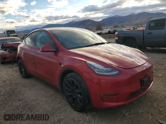 ✅ 2022 Tesla Model Y Long Range • VIN: 7SAYGDEE4NF480551 • Lot: 93035955. Wystawiony na Copart z przebiegiem 117 215 mil. Bezpłatny archiwum sprzedaży aukcyjnych z USA i szczegółowy raport historii pojazdu na DreamBid. Zdjęcie 4.