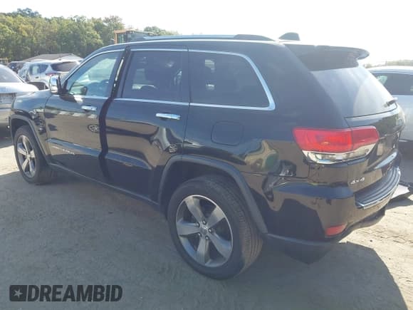 ✅ 2014 Jeep Grand Cherokee Limited • VIN: 1C4RJFBG1EC121191 • Lot: 43365489. Listed on IAAI with 94,990 mi. Free auction sales archive from the USA and detailed vehicle history report at DreamBid. Image 3.