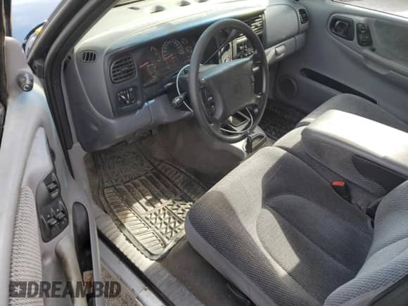 1999 Dodge Dakota SLT with VIN 1B7GG22Y1XS285749, listed as a Copart auction lot 73038674 with 153,048 mi miles and Salvage title. Bid and sale history available at DreamBid. Image 8.