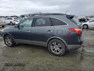 2012 Hyundai Veracruz GLS z VIN KM8NU4CC5CU195237, wystawiony jako Copart lot #81986494 z przebiegiem 201 405 mil mil oraz Czysty tytuł • Clean title. Historia ofert i sprzedaży dostępna na DreamBid. Obrazek 2.