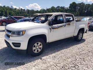 2020 Chevrolet Colorado 2WD Work Truck with VIN 1GCGSBEN9L1184586, listed as a Copart auction lot 58212235 with Not provided miles and Non repairable. Bid and sale history available at DreamBid. Image 1.