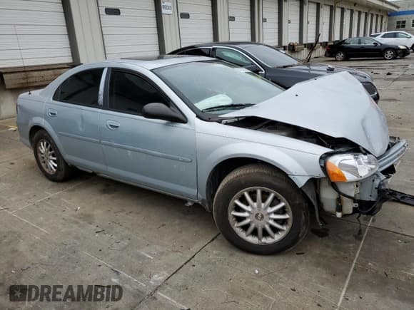 ✅ 2002 Chrysler Sebring LX • VIN: 1C3EL46X92N225391 • Lot: 81053334. Listed on Copart with 127,672 mi. Free auction sales archive from the USA and detailed vehicle history report at DreamBid. Image 4.