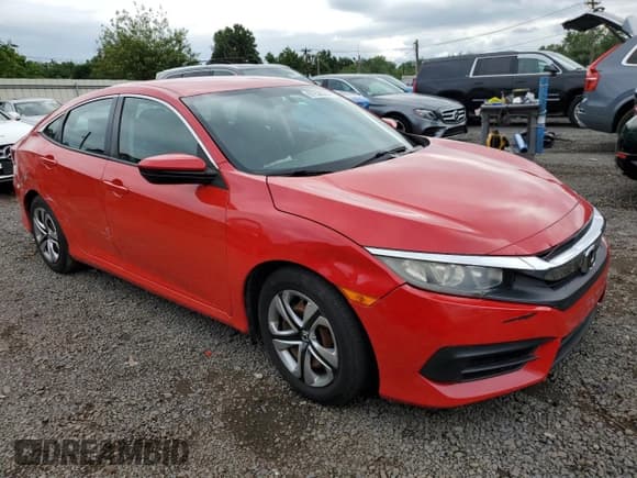 ✅ 2016 Honda Civic LX • VIN: 2HGFC2F55GH513820 • Lot: 67256525. Listed on Copart with 109,956 mi. Free auction sales archive from the USA and detailed vehicle history report at DreamBid. Image 4.