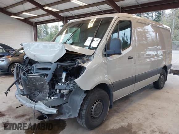 ✅ 2023 Mercedes-Benz Sprinter • VIN: W1Y4NBHY1PT128017 • Lot: 43518847. Listed on IAAI with 53,586 mi. Free auction sales archive from the USA and detailed vehicle history report at DreamBid. Image 2.
