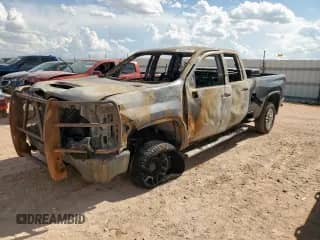 2023 Chevrolet Silverado 2500HD с VIN 1GC5YNEY8PF196870, выставлен на аукционе Copart как лот 65391765 с пробегом Не указан миль и На запчасти • Non repairable. История ставок и продаж доступна на DreamBid. Изображение 1.