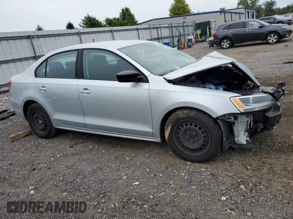 ✅ 2014 Volkswagen Jetta S • VIN: 3VW2K7AJXEM325257 • Lot: 84720455. Listed on Copart with Not provided. Free auction sales archive from the USA and detailed vehicle history report at DreamBid. Image 4.