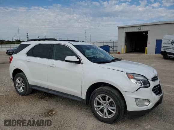 2016 Chevrolet Equinox LT with VIN 2GNFLFEK1G6260219, listed as a Copart auction lot 80061285 with 100,160 mi miles and Salvage title. Bid and sale history available at DreamBid. Image 4.
