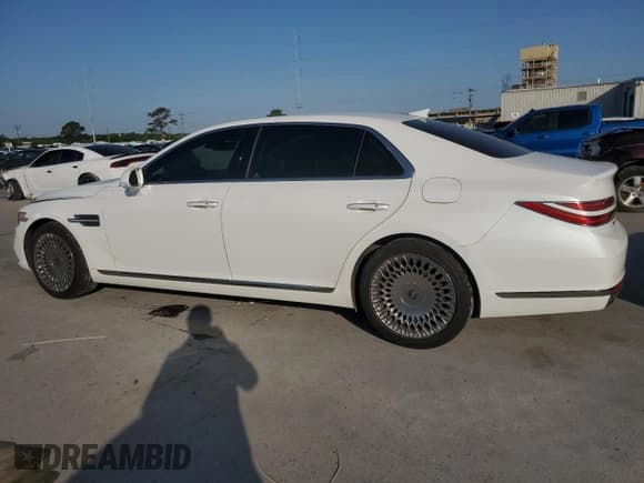 ✅ 2021 Genesis G90 Premium • VIN: KMTF34PA3MU084922 • Lot: 51133905. Wystawiony na Copart z przebiegiem 33 382 mil. Bezpłatny archiwum sprzedaży aukcyjnych z USA i szczegółowy raport historii pojazdu na DreamBid. Zdjęcie 2.