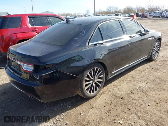✅ 2018 Lincoln Continental Select • VIN: 1LN6L9SK7J5601183 • Lot: 43664087. Listed on IAAI with 119,868 mi. Free auction sales archive from the USA and detailed vehicle history report at DreamBid. Image 4.