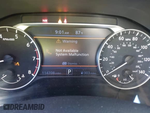 ✅ 2022 Nissan Altima SR • VIN: 1N4BL4CW7NN319211 • Lot: 43460747. Wystawiony na IAAI z przebiegiem 114 708 mil. Bezpłatny archiwum sprzedaży aukcyjnych z USA i szczegółowy raport historii pojazdu na DreamBid. Zdjęcie 7.