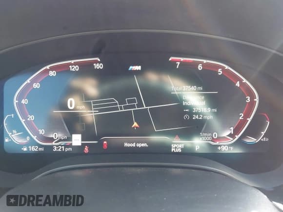 ✅ 2021 BMW 5 Series 540i • VIN: WBA53BJ00MWW89738 • Lot: 43332489. Listed on IAAI with 37,540 mi. Free auction sales archive from the USA and detailed vehicle history report at DreamBid. Image 7.