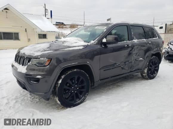 ✅ 2020 Jeep Grand Cherokee Laredo E • VIN: 1C4RJFAG5LC422125 • Lot: 42410385. Listed on Copart with 93,135 mi. Free auction sales archive from the USA and detailed vehicle history report at DreamBid. Image 1.