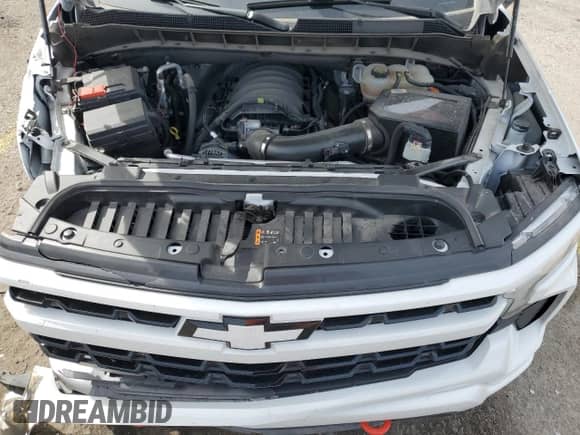 2023 Chevrolet Silverado 1500 RST with VIN 2GCPADED4P1122406, listed as a Copart auction lot 52208835 with 26,990 mi miles and Salvage title. Bid and sale history available at DreamBid. Image 13.