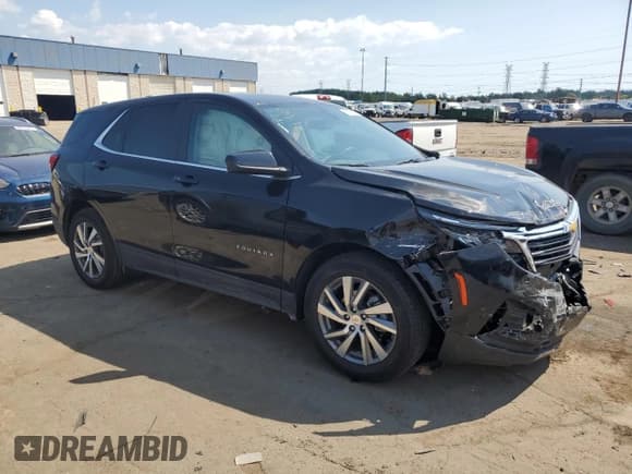 ✅ 2024 Chevrolet Equinox LT • VIN: 3GNAXKEG9RL368203 • Lot: 80525325. Wystawiony na Copart z przebiegiem 5 476 mil. Bezpłatny archiwum sprzedaży aukcyjnych z USA i szczegółowy raport historii pojazdu na DreamBid. Zdjęcie 4.