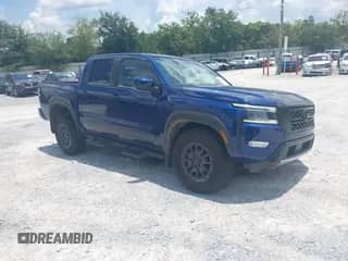 2022 Nissan Frontier Pro-4X z VIN 1N6ED1EK3NN634775, wystawiony jako IAAI lot #42789790 z przebiegiem 25 453 mil mil oraz . Historia ofert i sprzedaży dostępna na DreamBid. Obrazek 1.