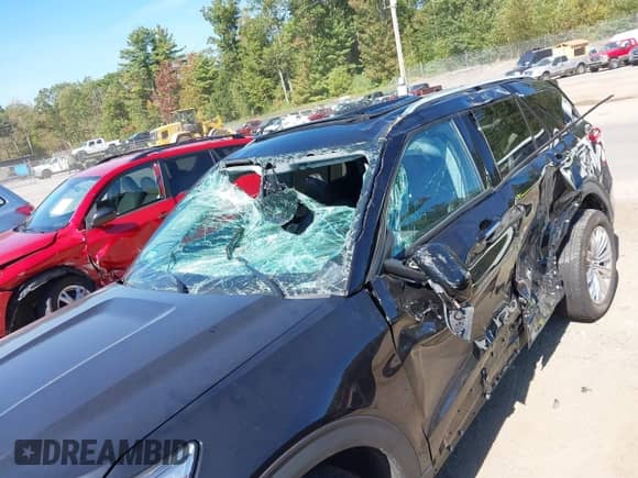 2023 Ford Explorer Limited z VIN 1FMSK8FH8PGA53797, wystawiony jako IAAI lot #43237607 z przebiegiem 39 987 mil mil oraz . Historia ofert i sprzedaży dostępna na DreamBid. Obrazek 6.