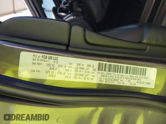 ✅ 2016 Jeep Grand Cherokee Overland • VIN: 1C4RJFCM3GC395547 • Лот: 43402143. Опубликован ранее на IAAI с пробегом 91 001 миль. Бесплатный доступ к архиву аукционных продаж из США и подробный отчёт об истории автомобиля на DreamBid. Изображение 9.