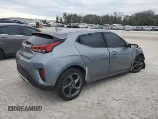 2019 Hyundai Veloster Premium z VIN KMHTG6AF1KU014835, wystawiony jako Copart lot #88543875 z przebiegiem Nie podano mil oraz Nie do naprawy • Non repairable. Historia ofert i sprzedaży dostępna na DreamBid. Obrazek 3.