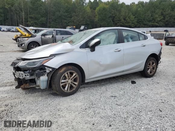 ✅ 2017 Chevrolet Cruze LT • VIN: 1G1BE5SM1H7192595 • Лот: 81863445. Опубликован ранее на Copart с пробегом Не указан. Бесплатный доступ к архиву аукционных продаж из США и подробный отчёт об истории автомобиля на DreamBid. Изображение 1.