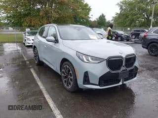 ✅ 2025 BMW X3 30 xDrive • VIN: 5UX53GP03S9Y68602 • Lot: 43287855. Listed on IAAI with 6,827 mi. Free auction sales archive from the USA and detailed vehicle history report at DreamBid. Image 1.