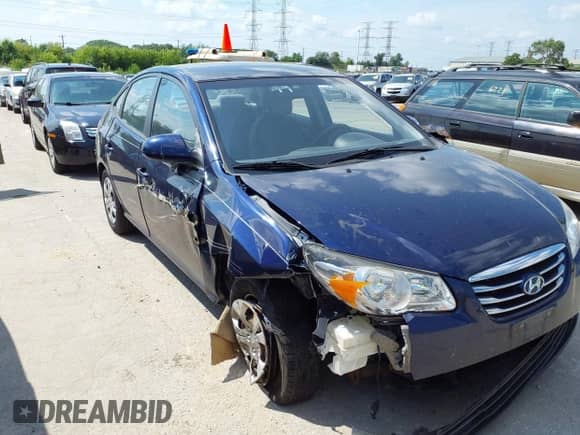 2010 Hyundai Elantra SE with VIN KMHDU4AD5AU866068, listed as a IAAI auction lot 42936564 with 145,643 mi miles and . Bid and sale history available at DreamBid. Image 6.