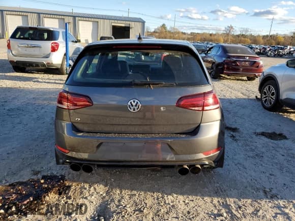 ✅ 2019 Volkswagen Golf R • VIN: WVWVA7AU6KW129597 • Lot: 79786534. Listed on Copart with 24,723 mi. Free auction sales archive from the USA and detailed vehicle history report at DreamBid. Image 6.