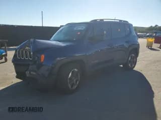 ✅ 2017 Jeep Renegade Sport • VIN: ZACCJAAB6HPG17702 • Лот: 90977155. Опубликован ранее на Copart с пробегом 161 870 миль. Бесплатный доступ к архиву аукционных продаж из США и подробный отчёт об истории автомобиля на DreamBid. Изображение 1.