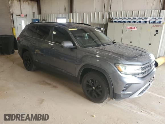 ✅ 2021 Volkswagen Atlas S • VIN: 1V2AP2CA9MC503688 • Lot: 49338695. Listed on Copart with 122,956 mi. Free auction sales archive from the USA and detailed vehicle history report at DreamBid. Image 4.