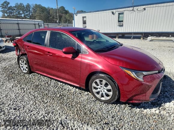 ✅ 2022 Toyota Corolla LE • VIN: 5YFEPMAE9NP321843 • Lot: 86647355. Listed on Copart with 54,288 mi. Free auction sales archive from the USA and detailed vehicle history report at DreamBid. Image 4.