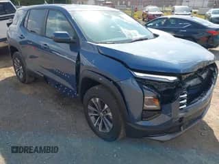 ✅ 2026 Chevrolet Equinox FWD LT • VIN: 3GNAXHEG7TL208038 • Lot: 43159971. Listed on IAAI with 637 mi. Free auction sales archive from the USA and detailed vehicle history report at DreamBid. Image 1.