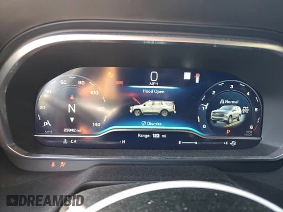 ✅ 2023 Chevrolet Suburban LT • VIN: 1GNSKCKD4PR208254 • Lot: 70741894. Wystawiony na Copart z przebiegiem 23 942 mil. Bezpłatny archiwum sprzedaży aukcyjnych z USA i szczegółowy raport historii pojazdu na DreamBid. Zdjęcie 9.