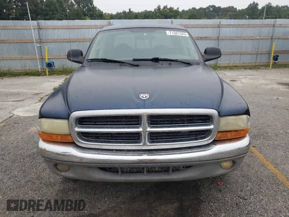 2002 Dodge Dakota SLT z VIN 1B7HL48XX2S724854, wystawiony jako Copart lot #71327325 z przebiegiem 184 782 mil mil oraz Szkoda całkowita • Salvage title. Historia ofert i sprzedaży dostępna na DreamBid. Obrazek 5.
